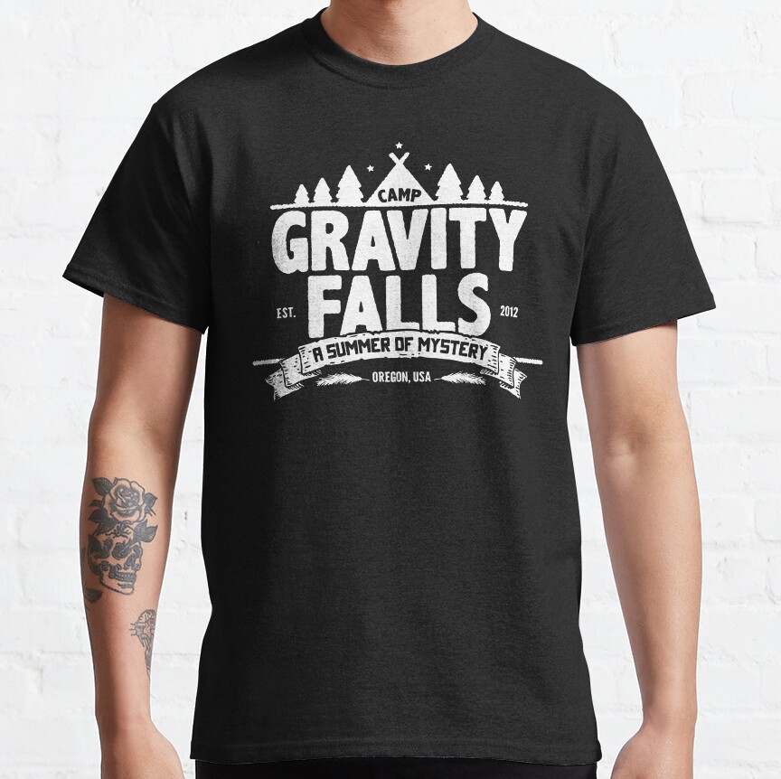 Camp Gravity Falls T-Shirt Official Gravity Falls Merch