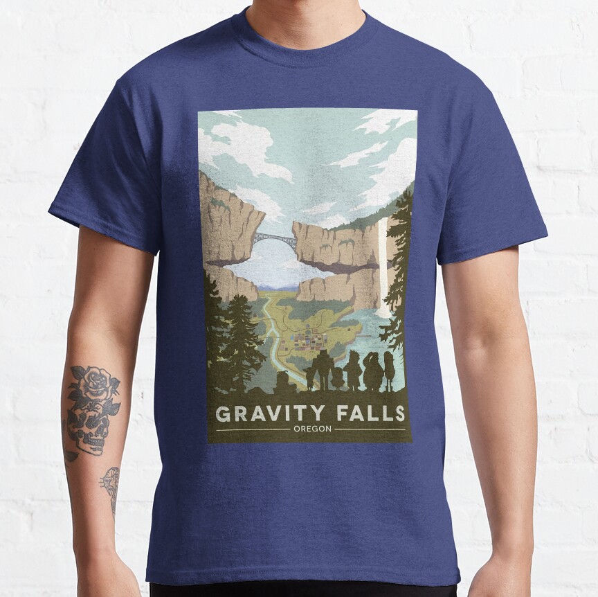 ssrcoclassic teemens353d774d8b4ffd91front altsquare product1000x1000.u1 16 - Gravity Falls Store