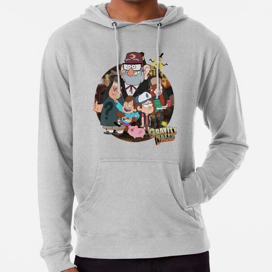 ssrcolightweight hoodiemensheather greyfrontsquare productx1000 bgf8f8f8 2 - Gravity Falls Store