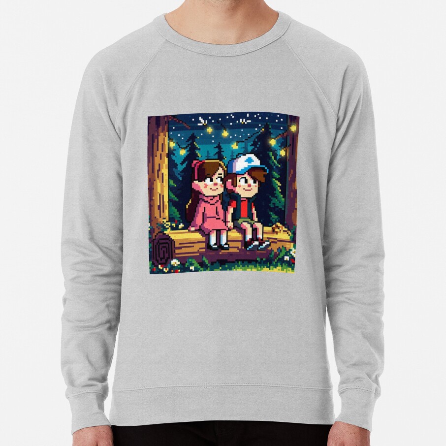 ssrcolightweight sweatshirtmensheather greyfrontsquare productx1000 bgf8f8f8 - Gravity Falls Store