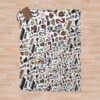 Gravity Falls Pattern Throw Blanket Official Gravity Falls Merch