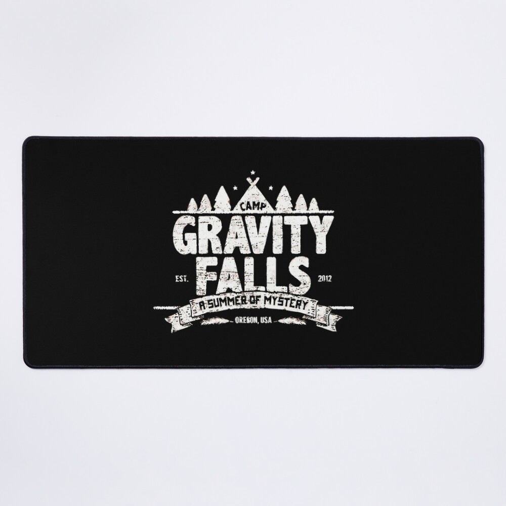 Camp Gravity Falls Mouse Pad Official Gravity Falls Merch