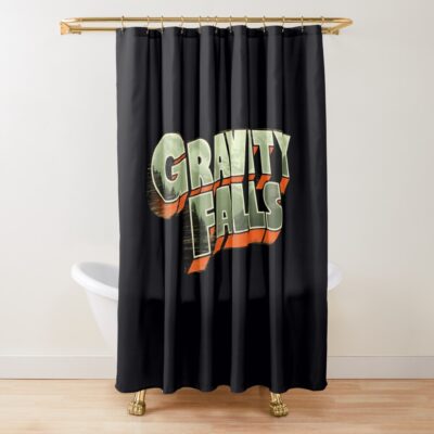 Gravity Falls 2 Shower Curtain Official Gravity Falls Merch