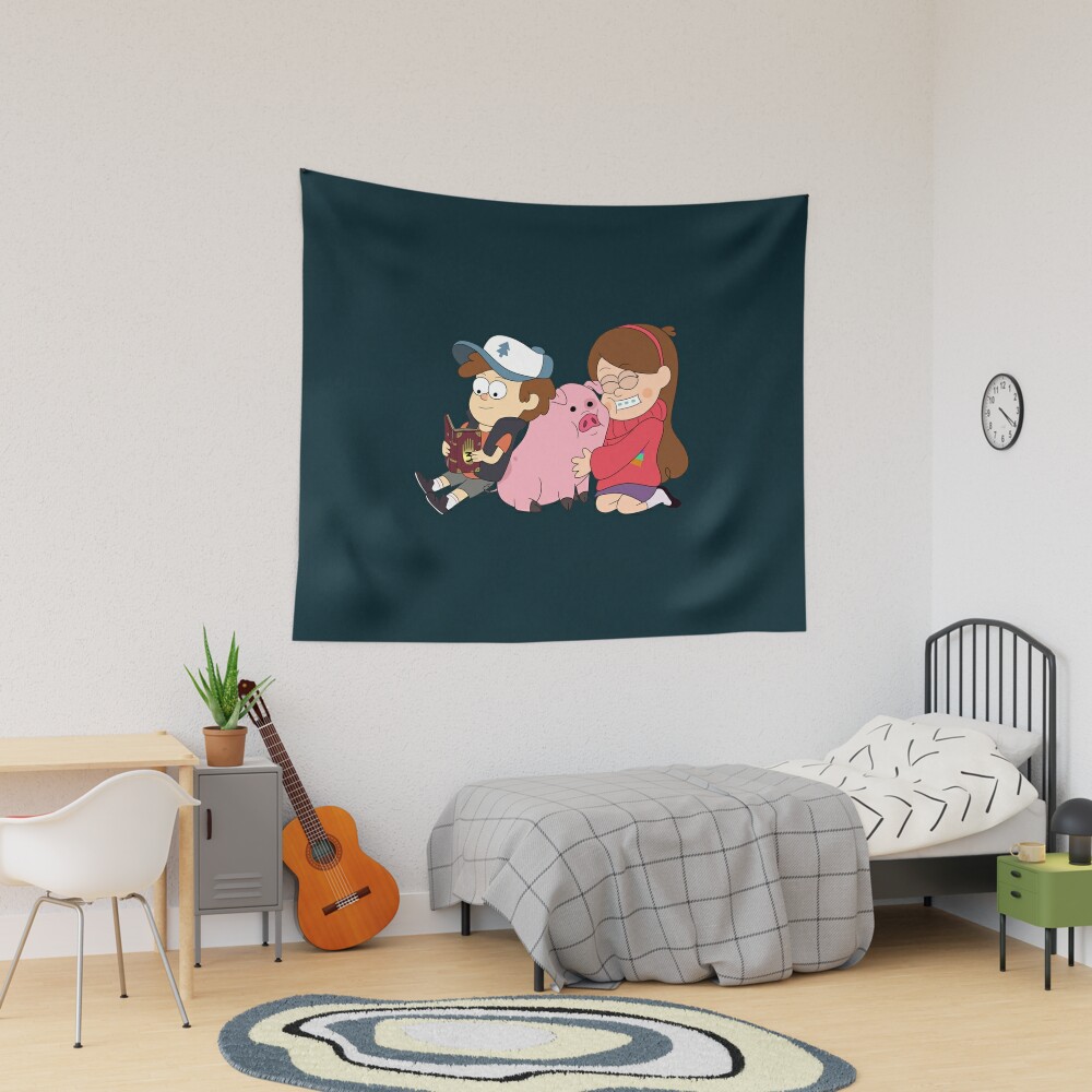 Gravity Falls Simple Tapestry Official Gravity Falls Merch