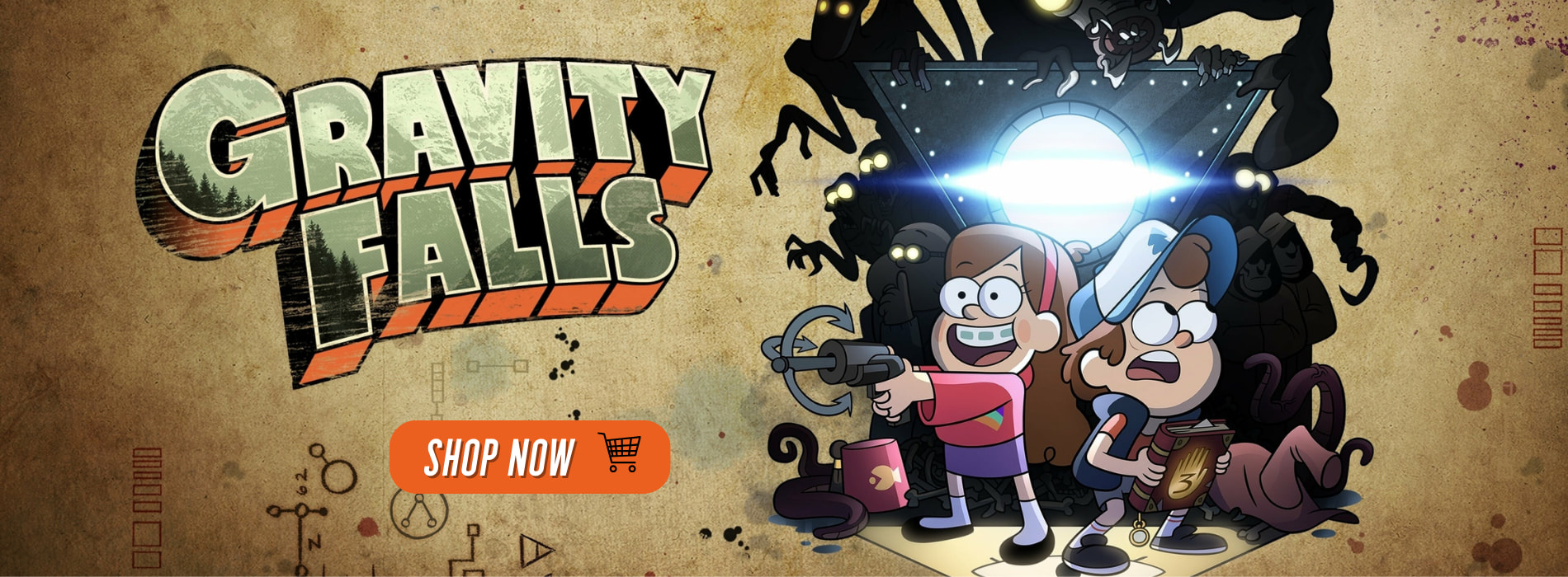 GRAVITY FALLS STORE Banner